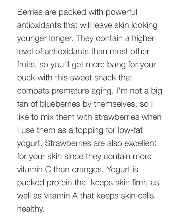 💥✨ 7 Snacks For Healthy Skin!!✨💥