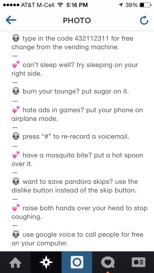 Life hacks