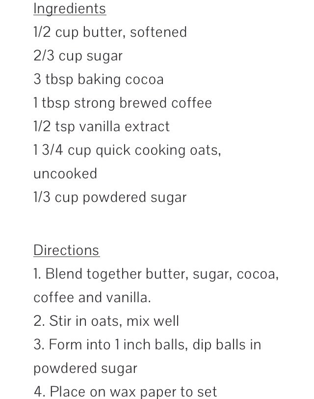 No Bake Chocolate Mocha Cookies. Soooo Good!