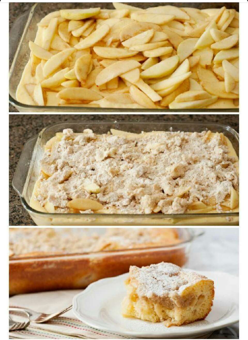 Apple pie cake