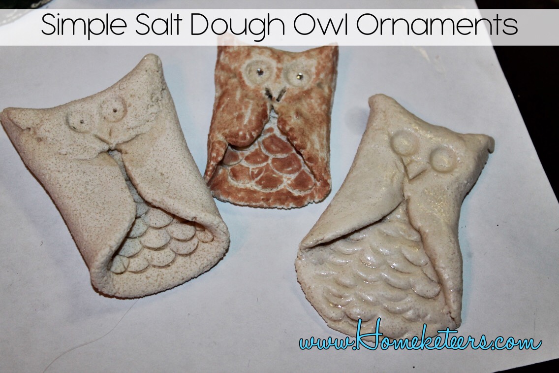 D.I.Y Salt Dough ornaments