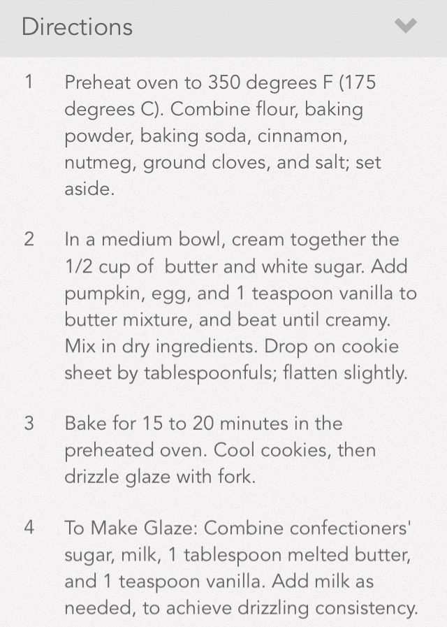 Iced Pumpkin Cookies! Yummmmm...