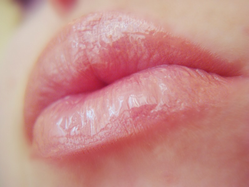 if u have chapped lips. put vaseline on ur lips. or u can make ur own lip balm with
vaseline! 