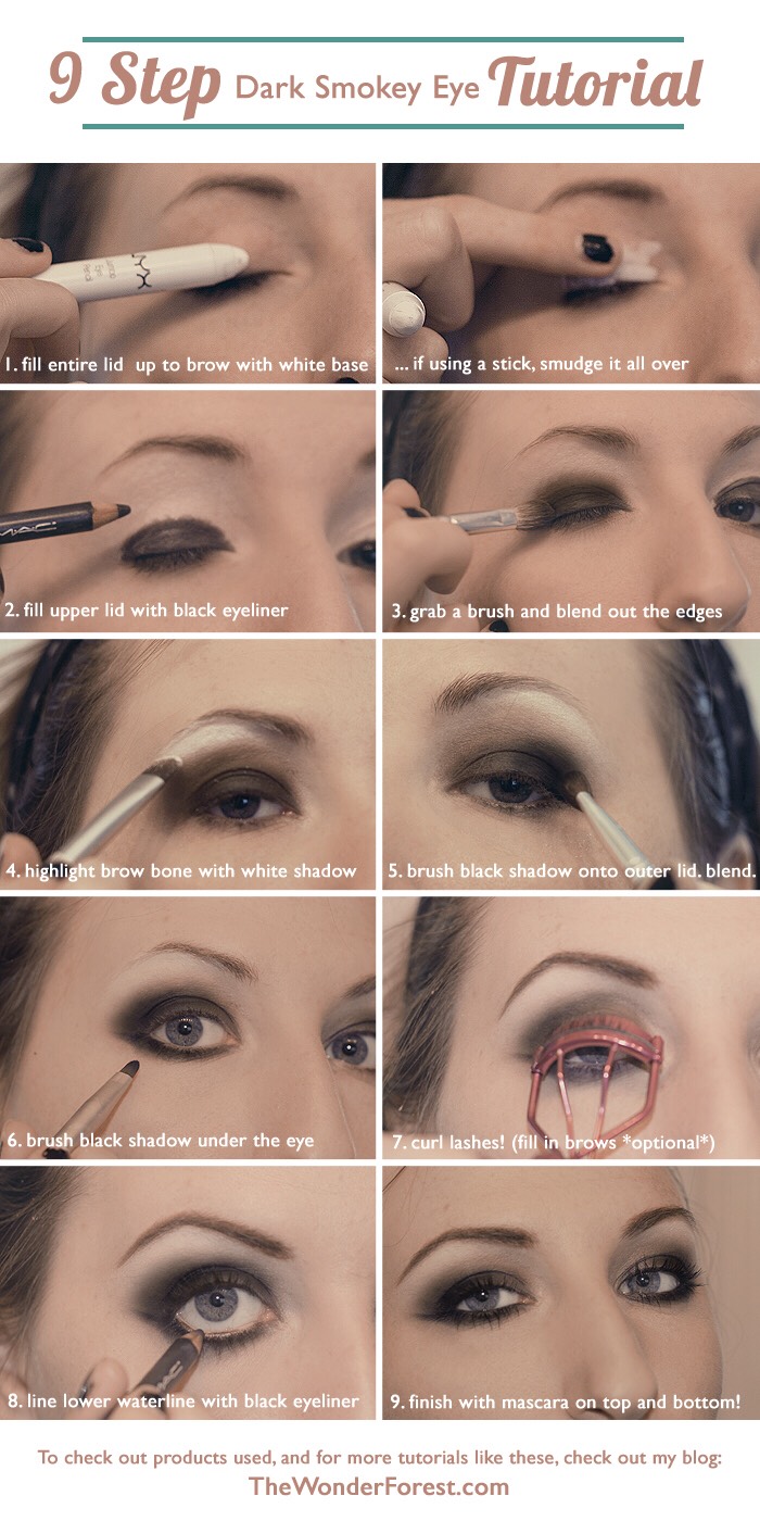 Smokey Eye Tutorials For Beginners.
