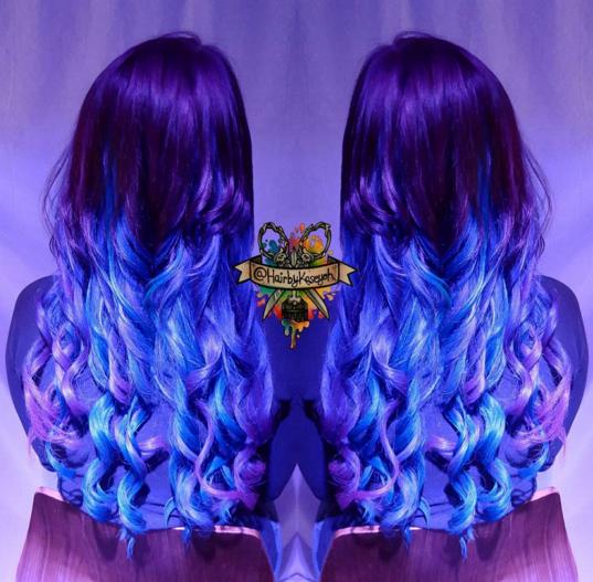 Glow-In-The-Dark Hair/ Blacklight Hair Trend