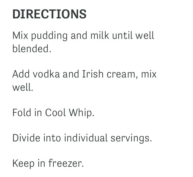 Pudding Shots! 5 Different Flavors!
