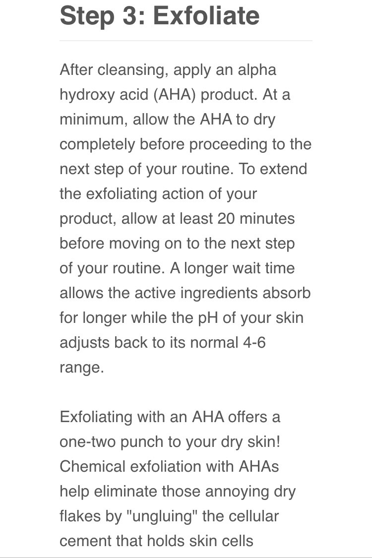 Skincare Routine for DRY skin!