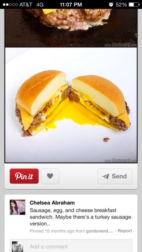 Sausage Egg And Cheese Sandwich