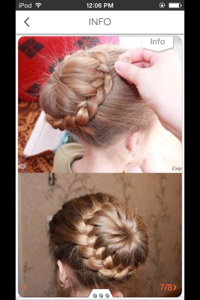 Beautful Braided Bun!! SO Easy!!!!