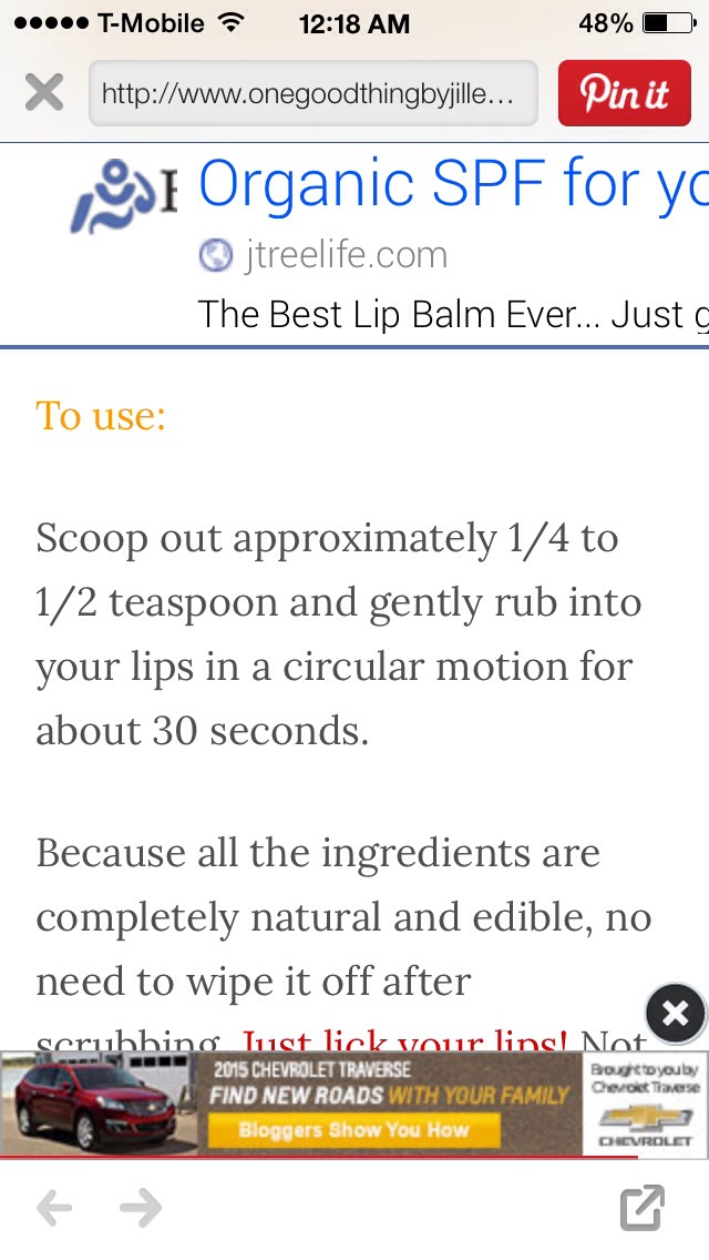 💥🎀Edible Peppermint Lip Scrub DIY💜💛💙 Like 4⃣ More!👍👍