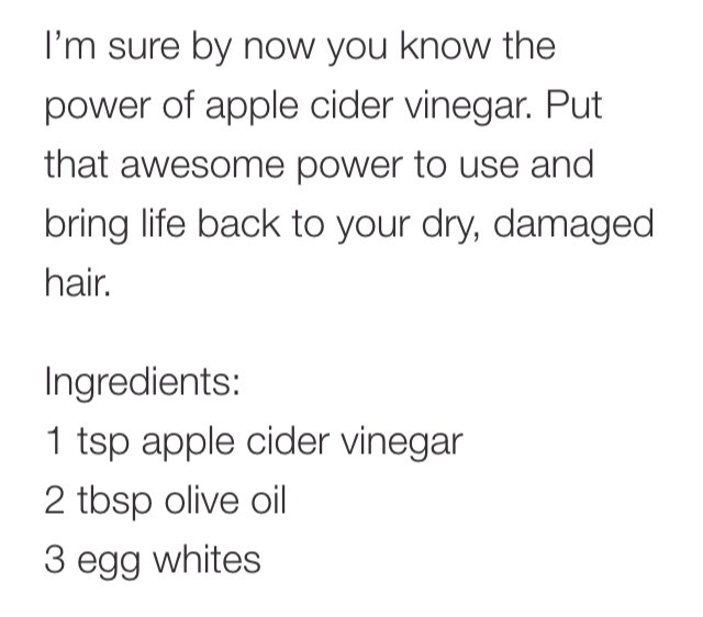 ✨Home Remedies For Dry And Damaged Hair✨