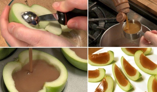 18. Caramel Apple Jello Shots