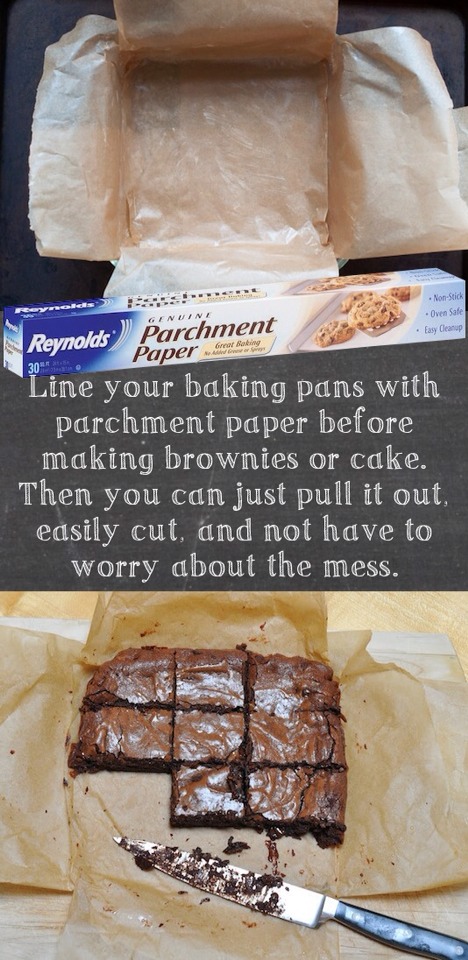 Parchment paper to the rescue 