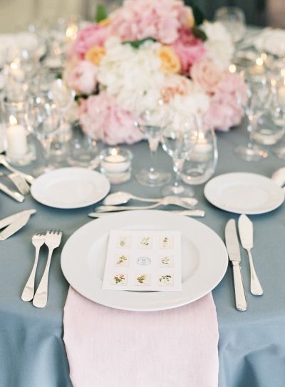 Rose Quartz + Serenity Wedding Inspiration #PantoneContest