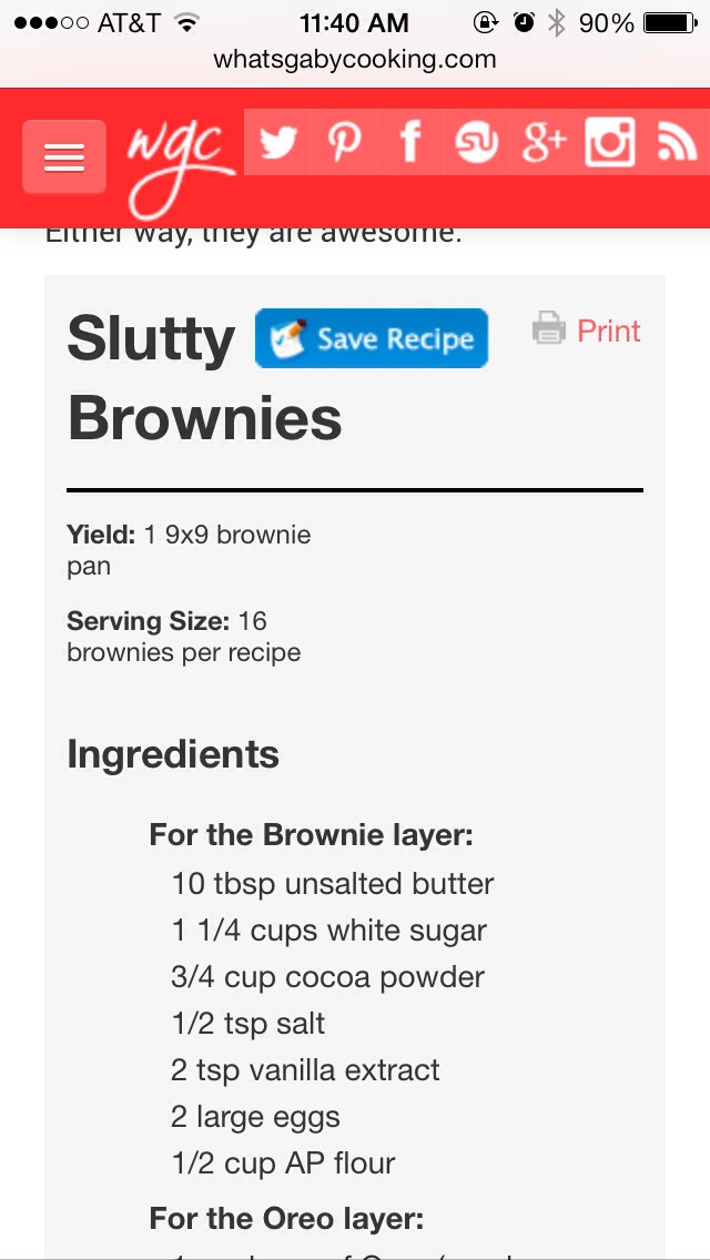 Chocolate Chip Cookie Oreo Brownies "slutty brownies"