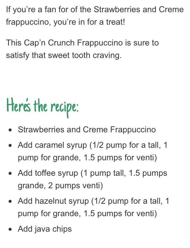 ✨☕️What To Order At Starbucks And How To Order It Part 1⃣☕️✨