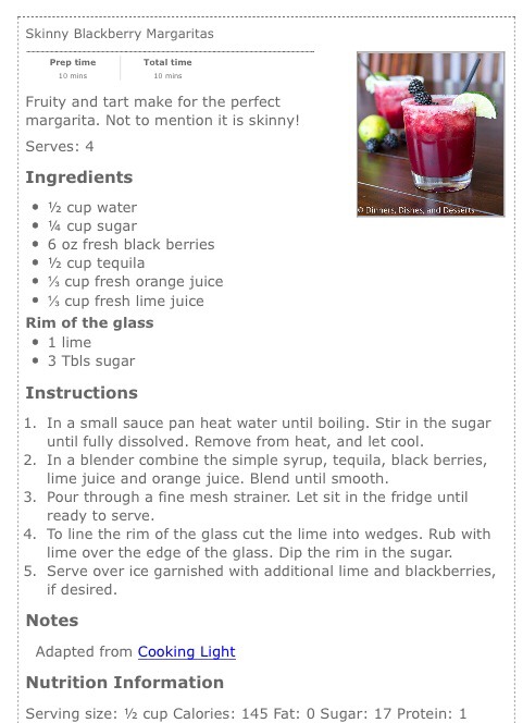 Skinny Margarita 🍹 Skinny Girl, Fruity, Blackcurrant, Alcohol