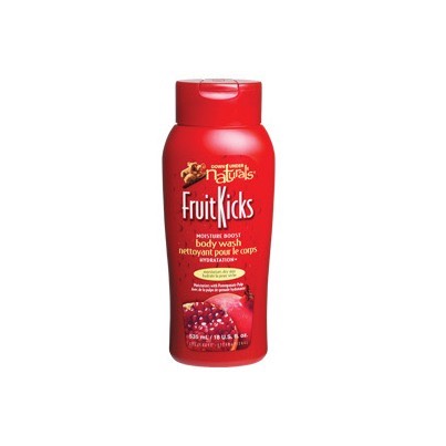I couldn't live without this body wash by Fruit Kicks-it leaves my skin glowing, and smooth as a baby's bottom