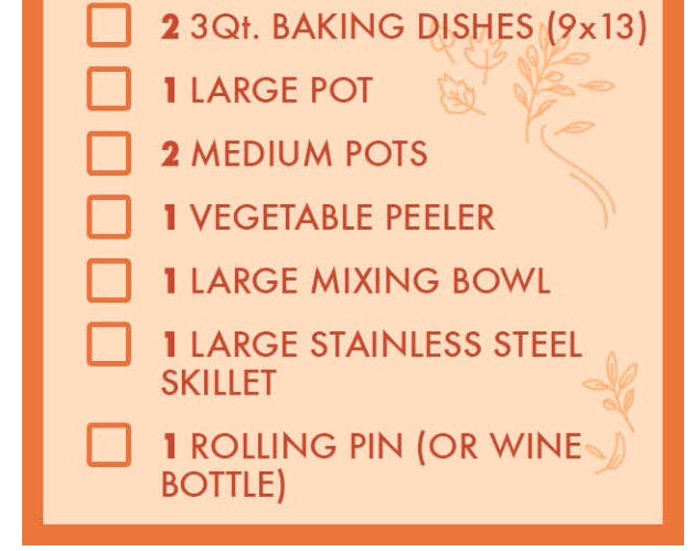 Thanksgiving Dinner For 8 Under 100$