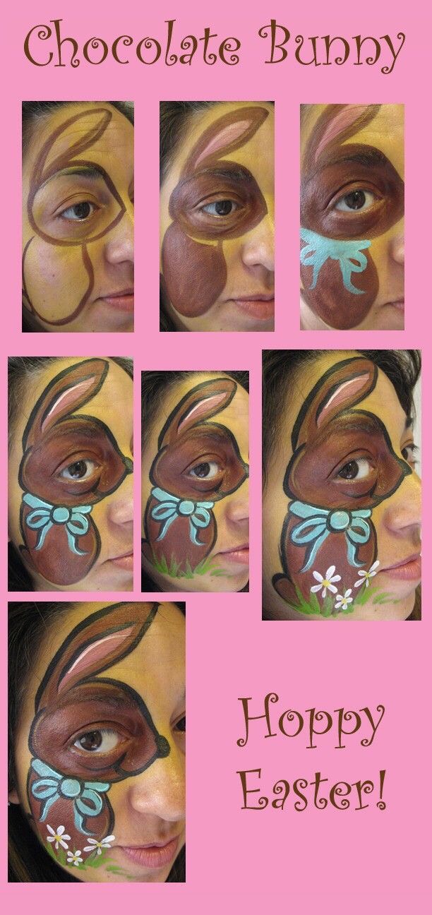 Face And Body Paint: Forehead And Sides. 