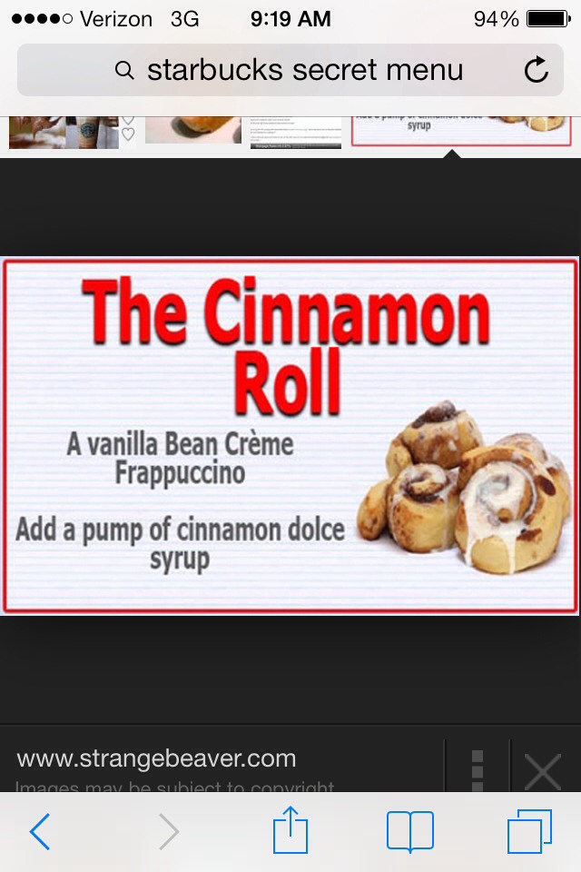 Starbucks Secret Recipes