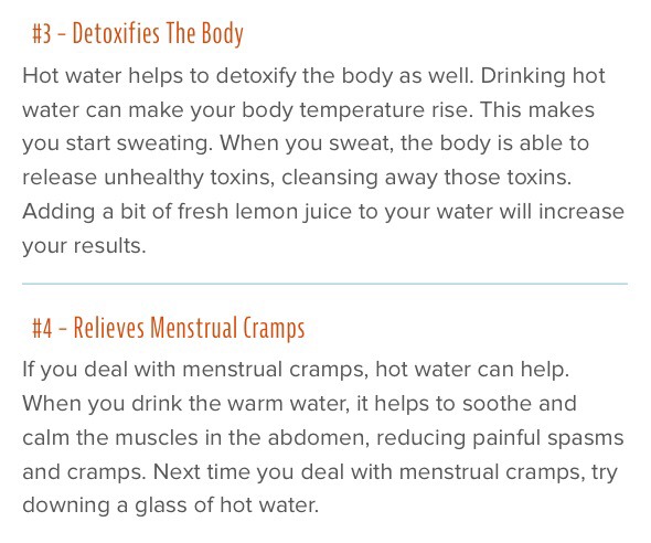 12 Exciting Benefits of Drinking Warm / Hot Water 👍