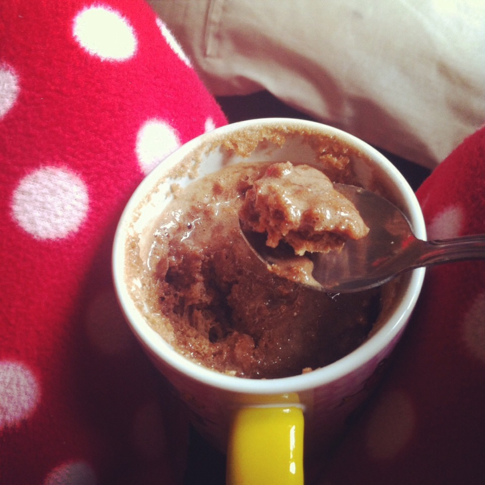 Easy 5 Minute Chocolate Cake In A Mug!