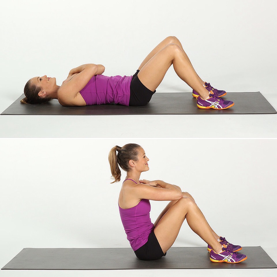 12 crunches