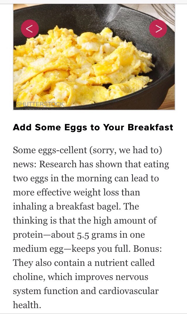 Breakfast Tips For Faster Weight Loss! 💪💪