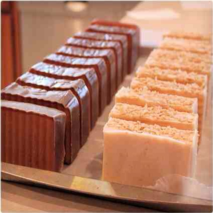 50. Chocolate Almond Soap

Make a block of this almond soap and you’ll have a good supply of great smelling soap that leaves your skin feeling clean and smooth at the same time. There are plenty of different oils used in this soap, but it’s worth the time to assemble them all.