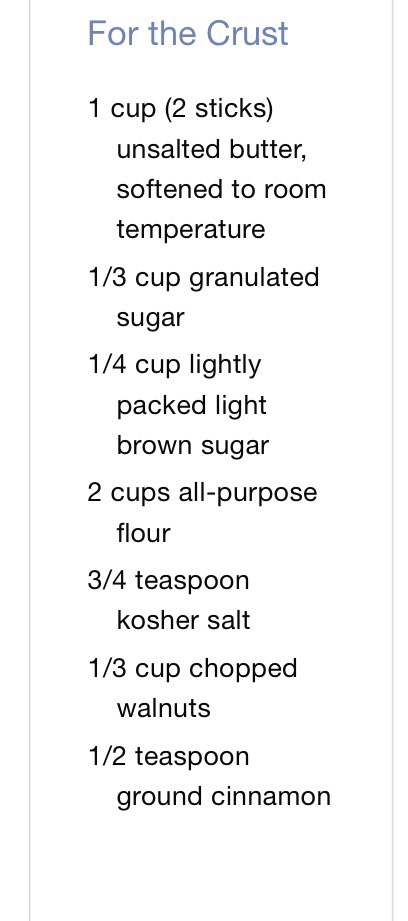 Ina Garten’s Apple Pie Bars