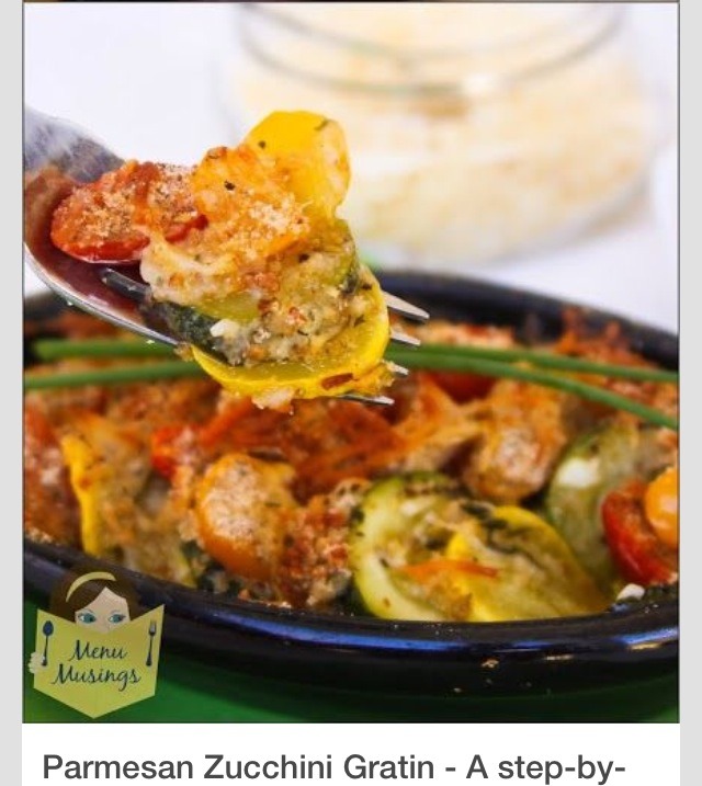 👍❤️Parmesan Zucchini❤️👍