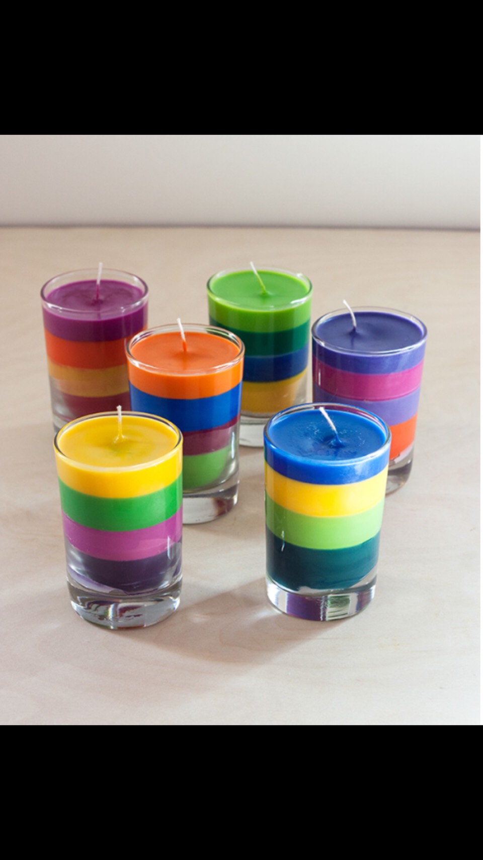 DIY Crayon Candles