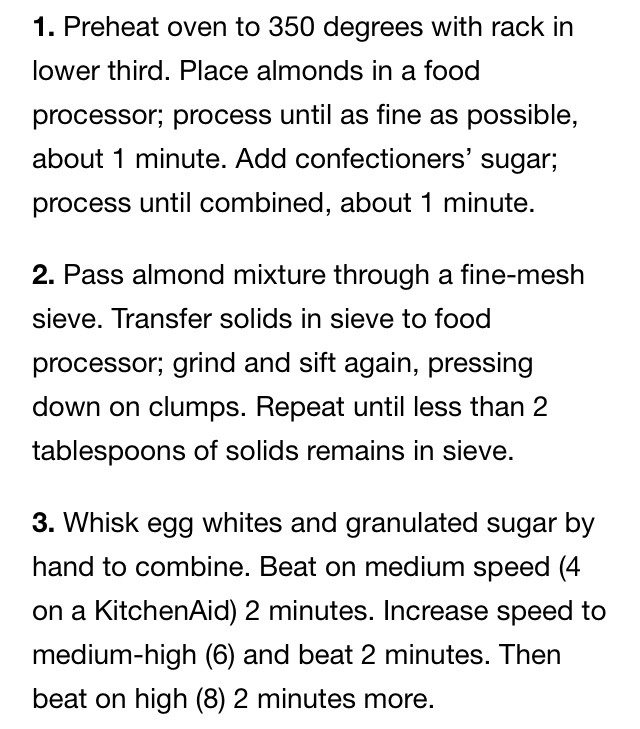 Mocha Macaroons Recipe 