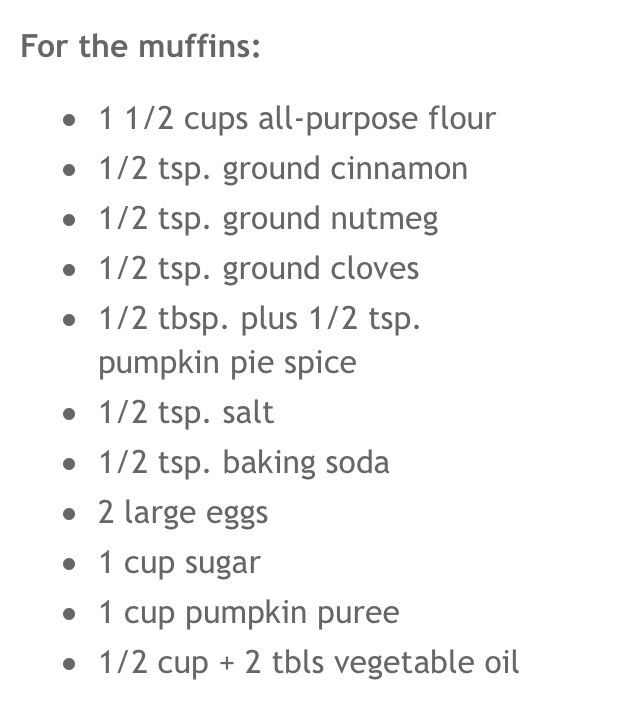 ✨ Pumpkin Cheesecake Muffins✨ Yummy😋
