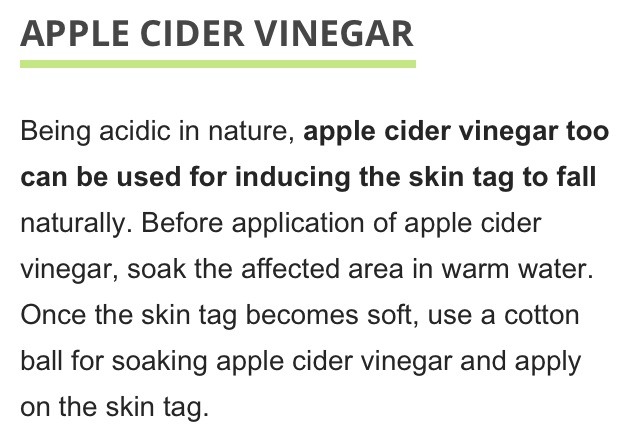 Home Remedies To Remove Skin  Tags 