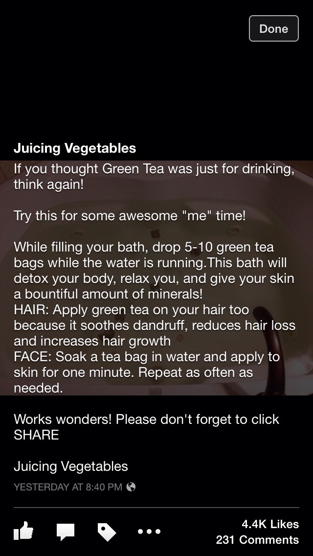 Benefits Of Green Tea!
