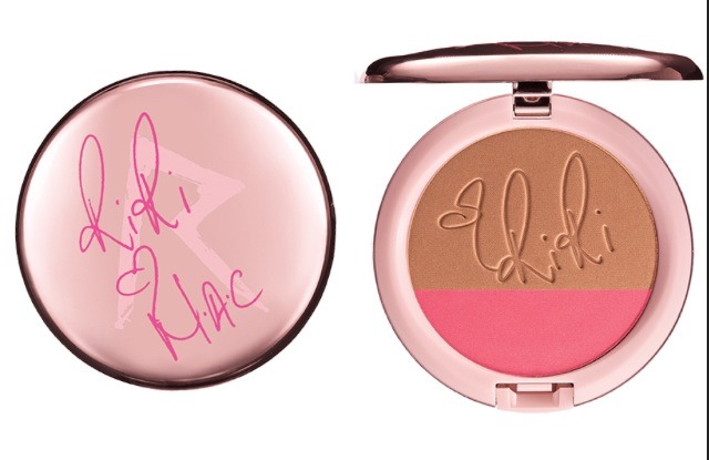 Add some color with a duo, bronzer and blush. Bronzer to cheek bones, temples, and jaw line. Blush to apples of cheeks and down the nose. Drugstore dup: Loreal duo bronzer/blush