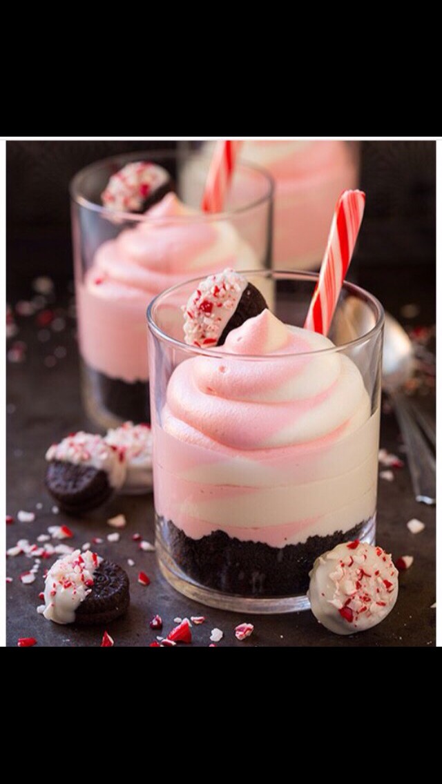 No Bake Peppermint White Chocolate Cheesecake 