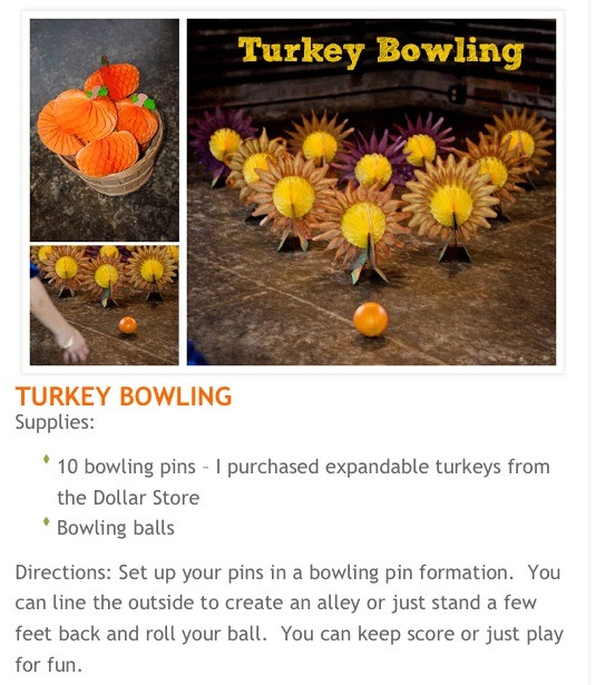 Thanksgiving Games