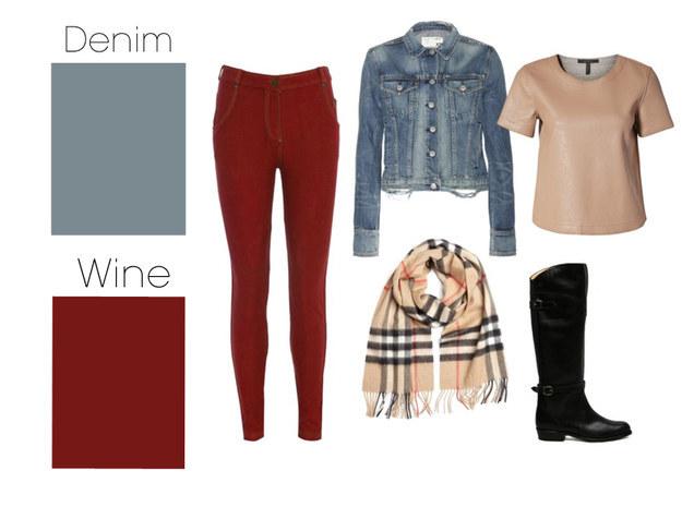 4. Denim & Wine