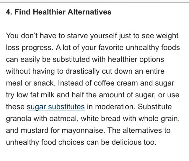 (: 12 Simple Tweaks For Weightloss And Good Health!!!(: