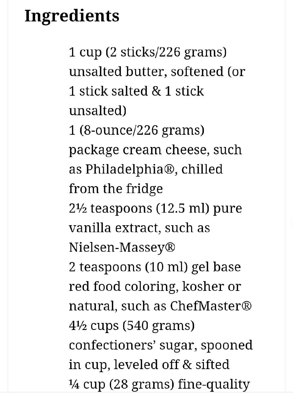 Red Velvet Butter Cream Frosting!!!
