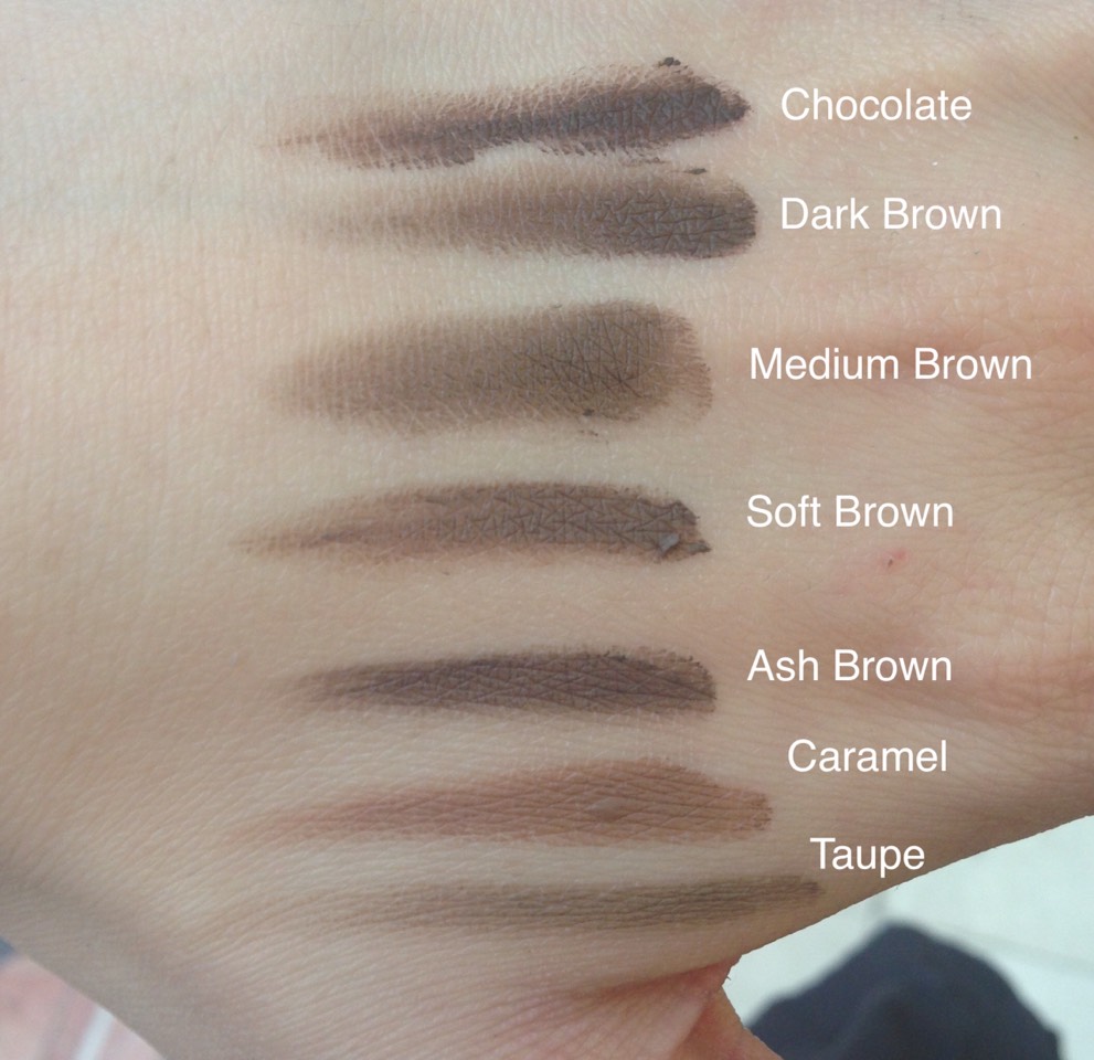 Brow pomades, such as Anastasia Dipbrow, tend to feature a cooler tone that is perfect for creating a natural looking contour.