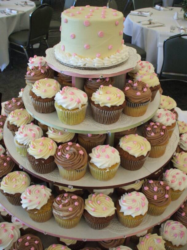 Wedding Cupcake Cakes!  