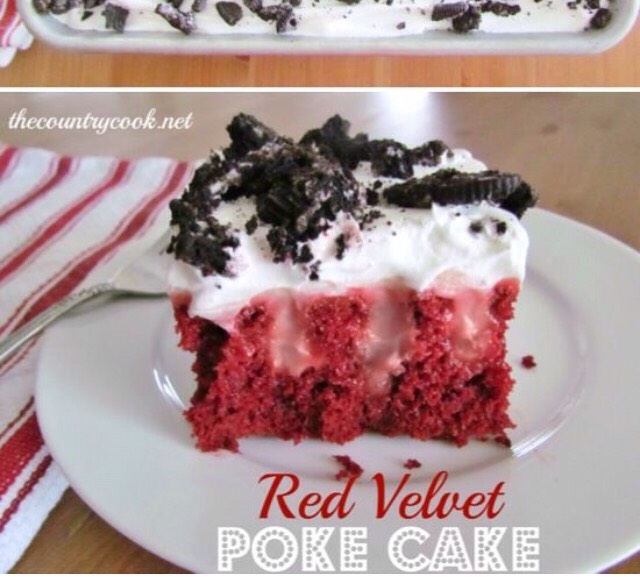 This is what your delicious cake should look like when you cut into it. Have fun!