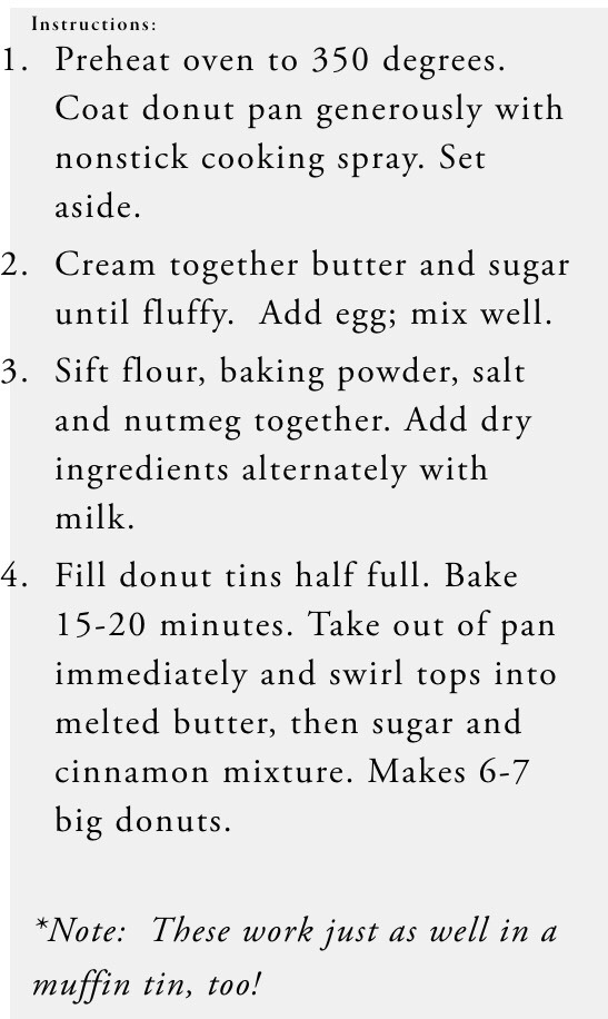 Baked French Doughnut Recipe!