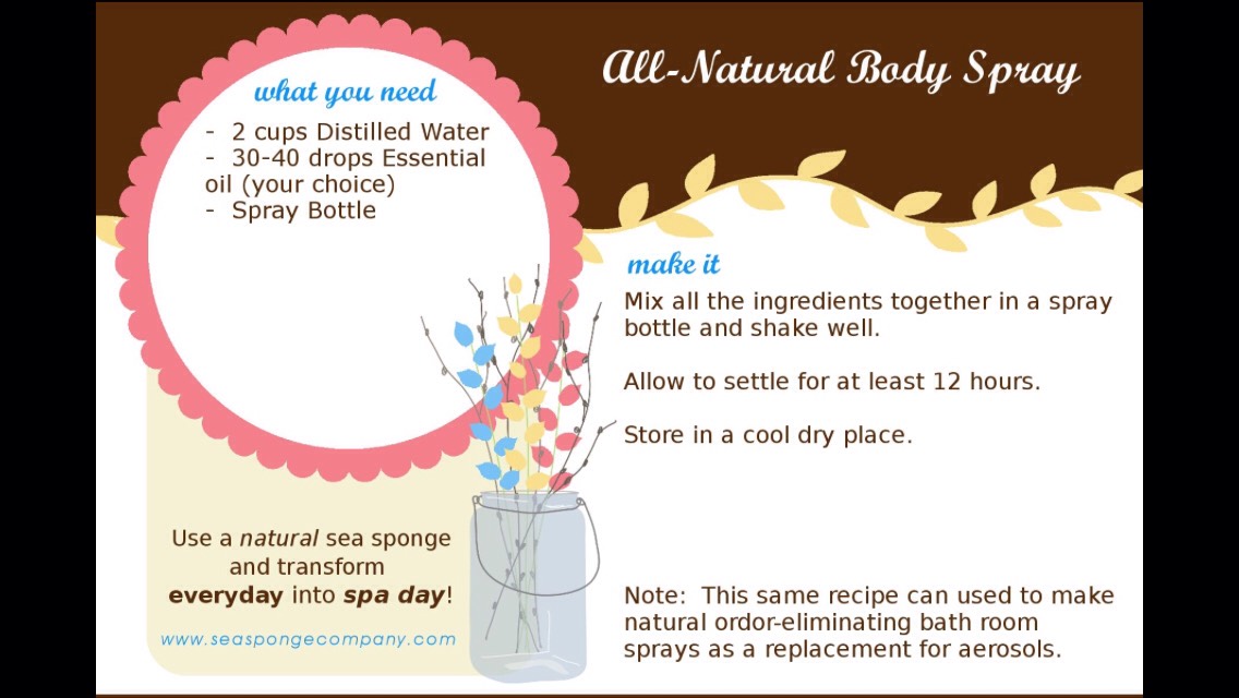 DIY: HOMEMADE NATURAL BATH & BODY RECIPES!! 