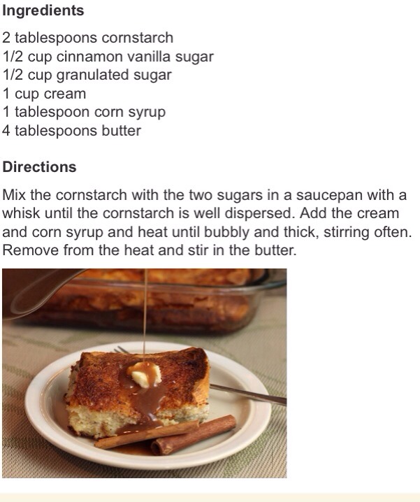 Can be used of French toast or in coffees.. What ever you like 