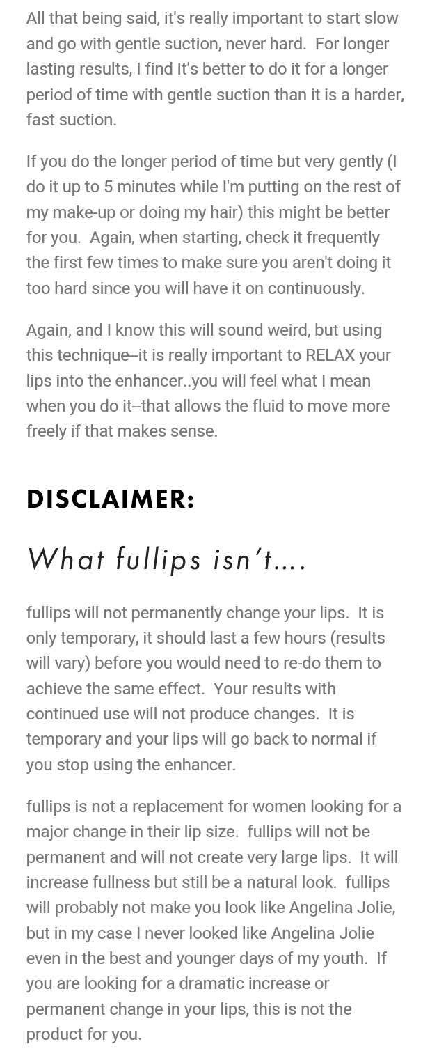 Forget Kylie Jenner! Get NATURAL lips like Angelina Jolie with Fullips!!!